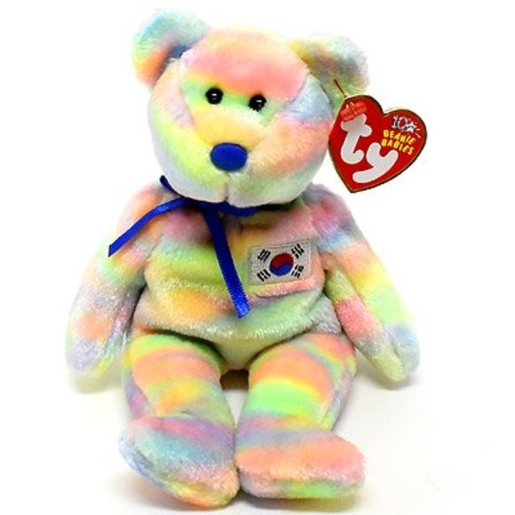 COPY - Rare Y2K vintage TY Beanie Baby Buddy Bears - Picture 1 of 2